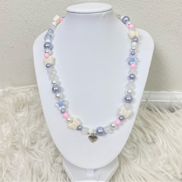 Sanrio Cinnamoroll inspired beaded necklace - Picture 3 of 4